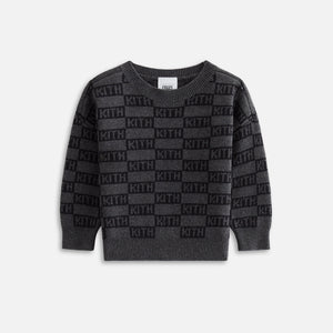 Kith Baby Monogram Crewneck - Black