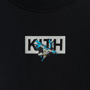 Batman | Kith Baby Classic Logo Nelson Crewneck - Black