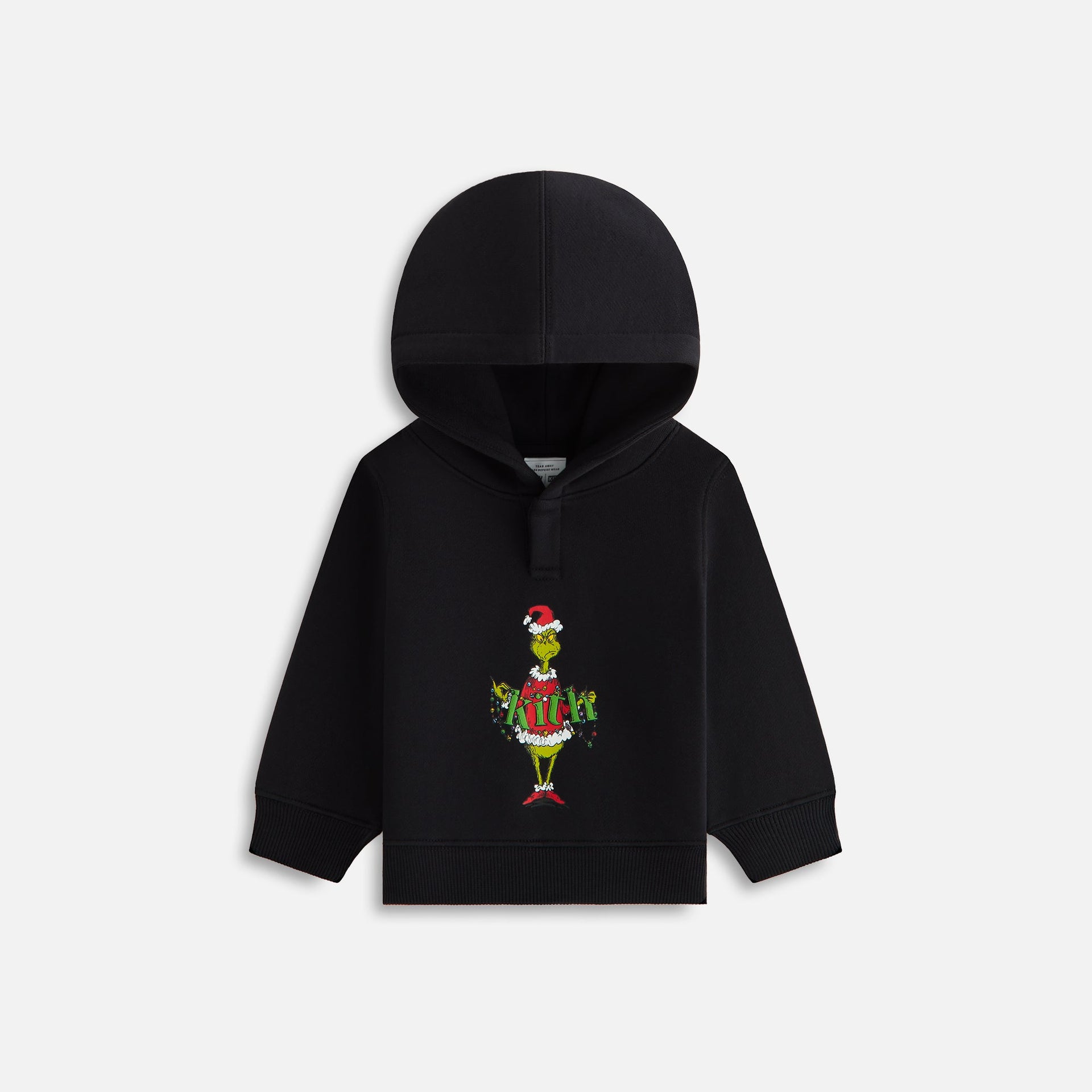 Kith Baby for The Grinch Ornament Williams Hoodie - Black