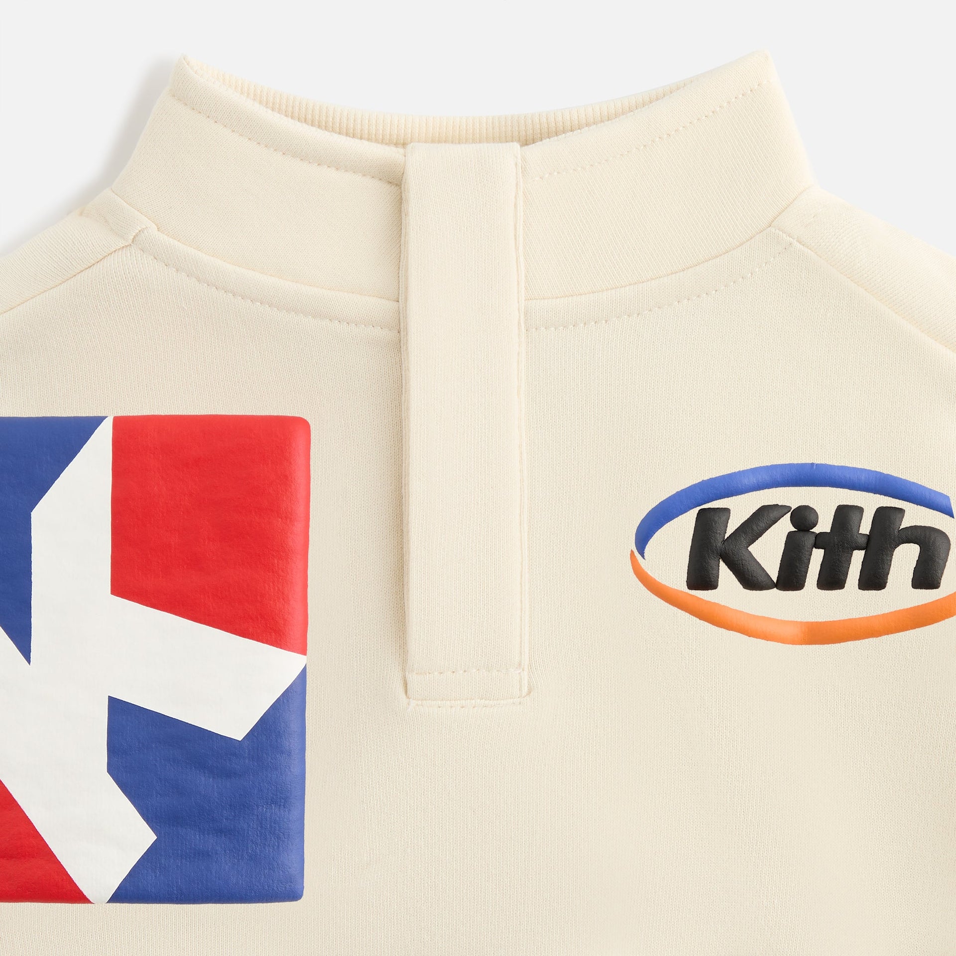 Kith Baby Logo Nelson Rugby - Sandrift