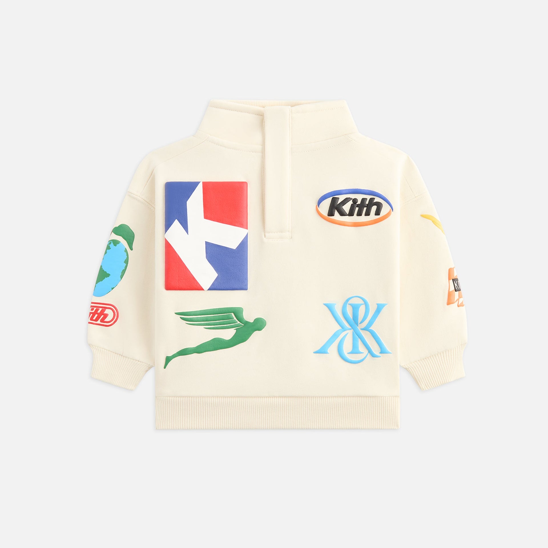 Kith Baby Logo Nelson Rugby - Sandrift