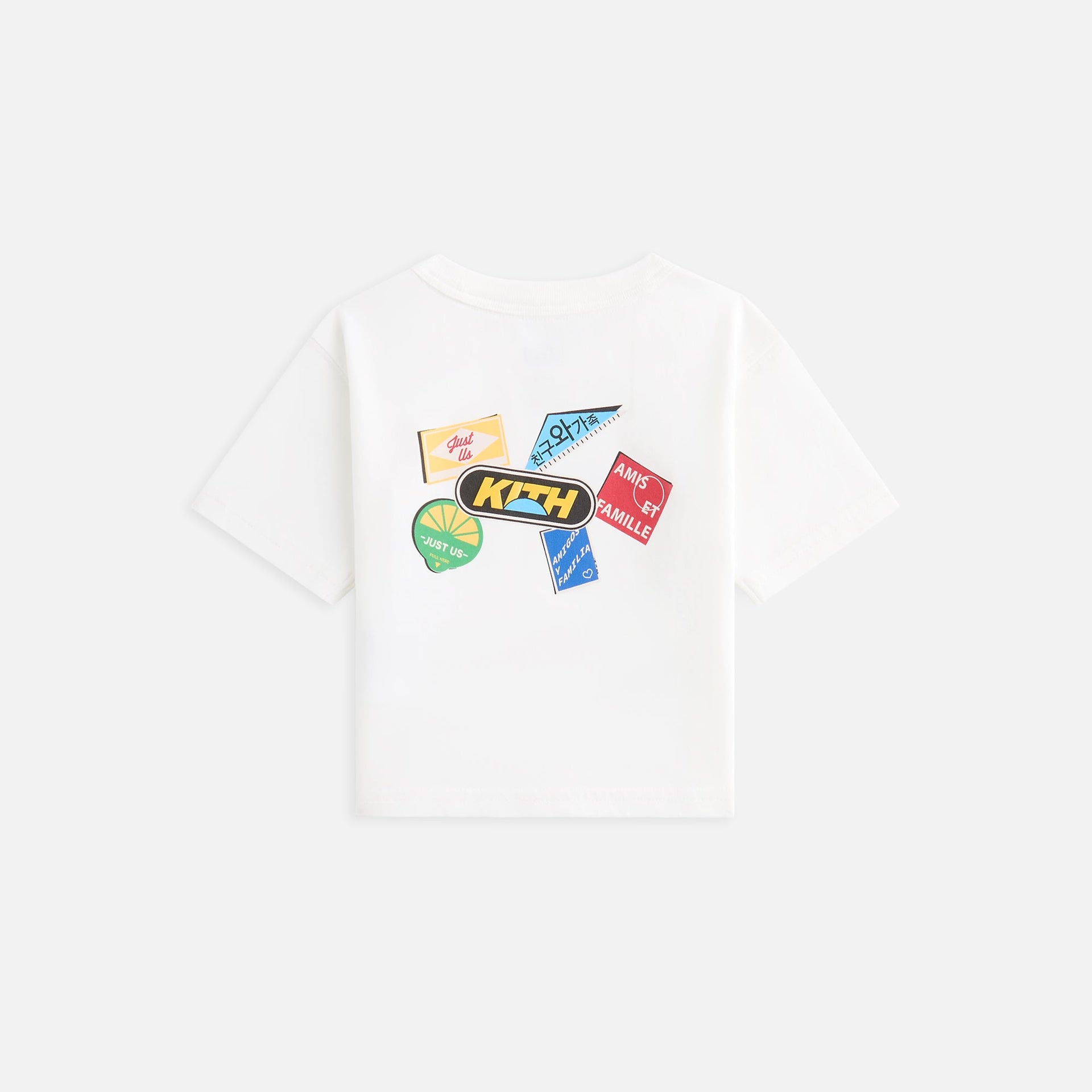 Kith Baby Friends & Family Graphic Leonard Tee - White