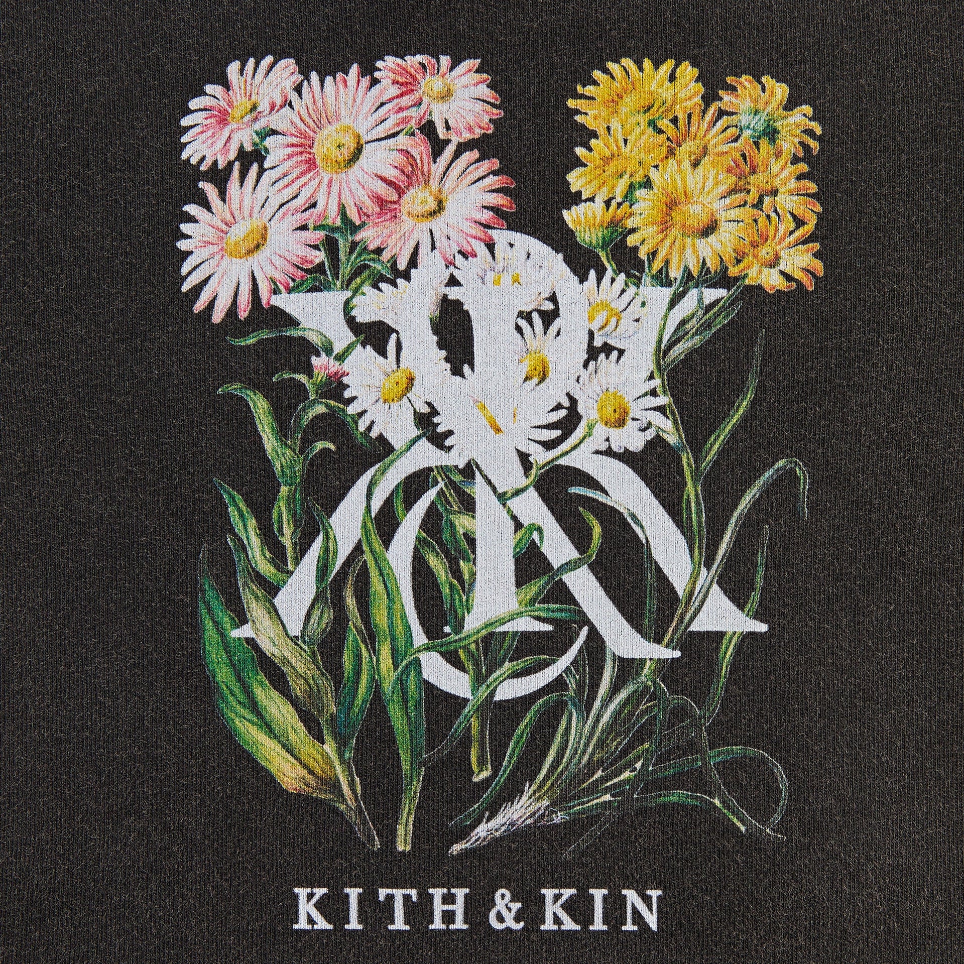 Kith Baby K&K Daisy Vintage Tee - Black