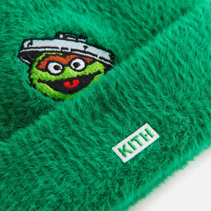 Kith Baby for Sesame Street Grouch Mia Beanie - Reptile