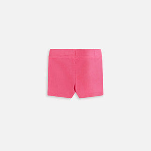 Kith Baby Rib Biker Short- Azalea