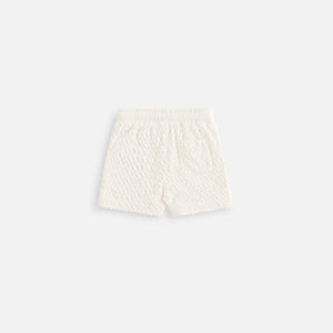 Kith Baby Wavy Monogram Terry Short - Sandrift