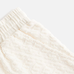 Kith Baby Wavy Monogram Terry Short - Sandrift