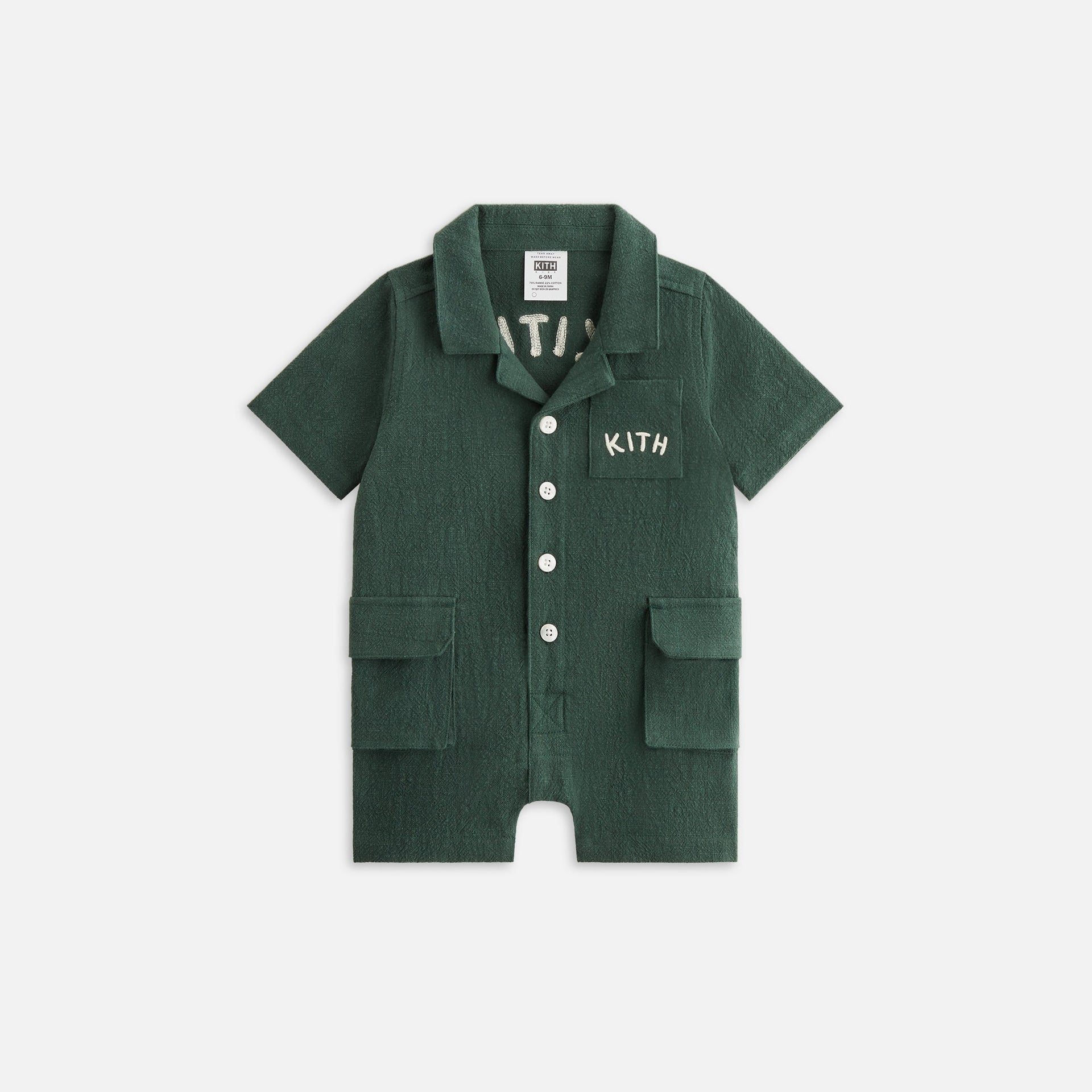 Kith Baby Belmont Utility Cargo Shortall - Flora