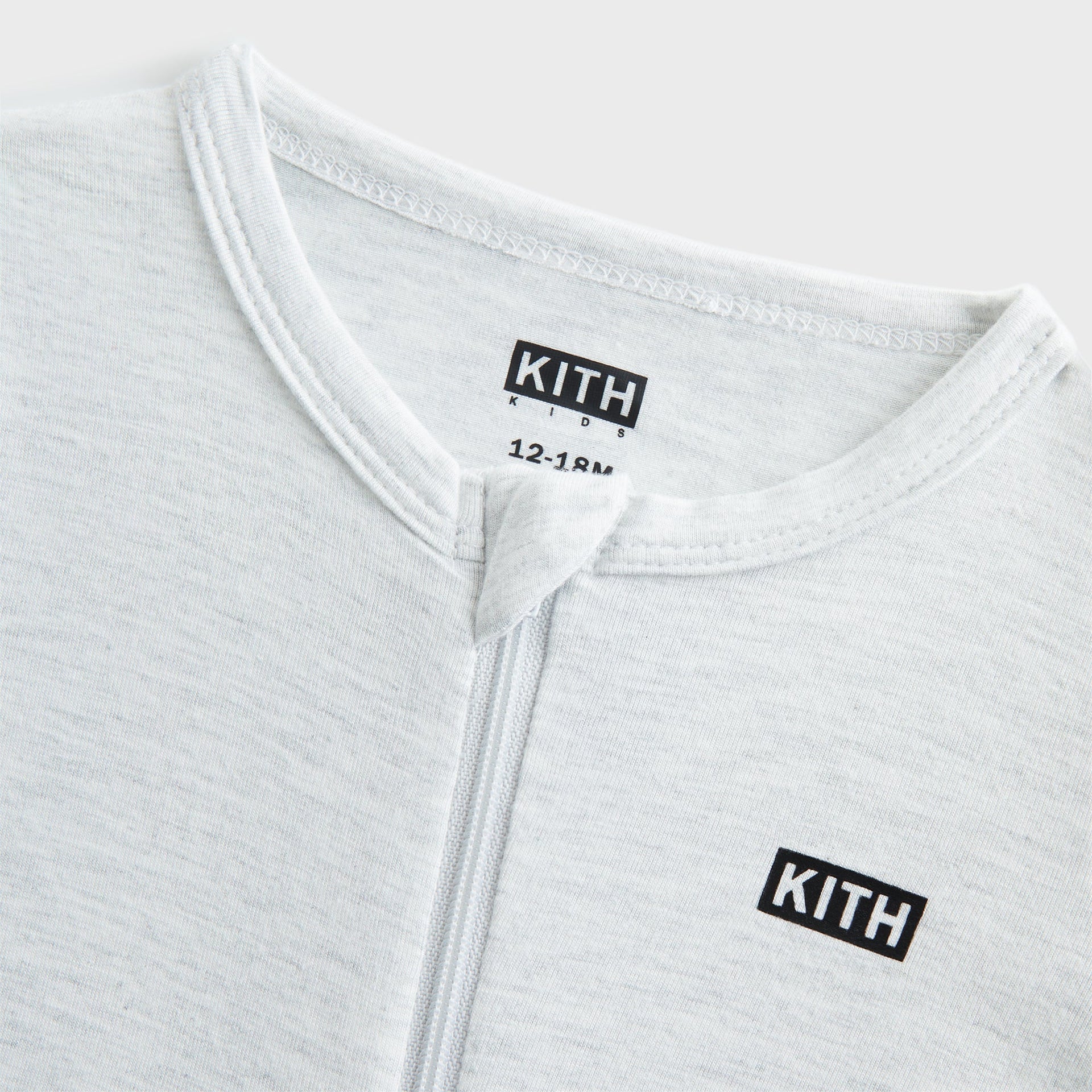 Kith Baby Coverall - Light Heather Grey