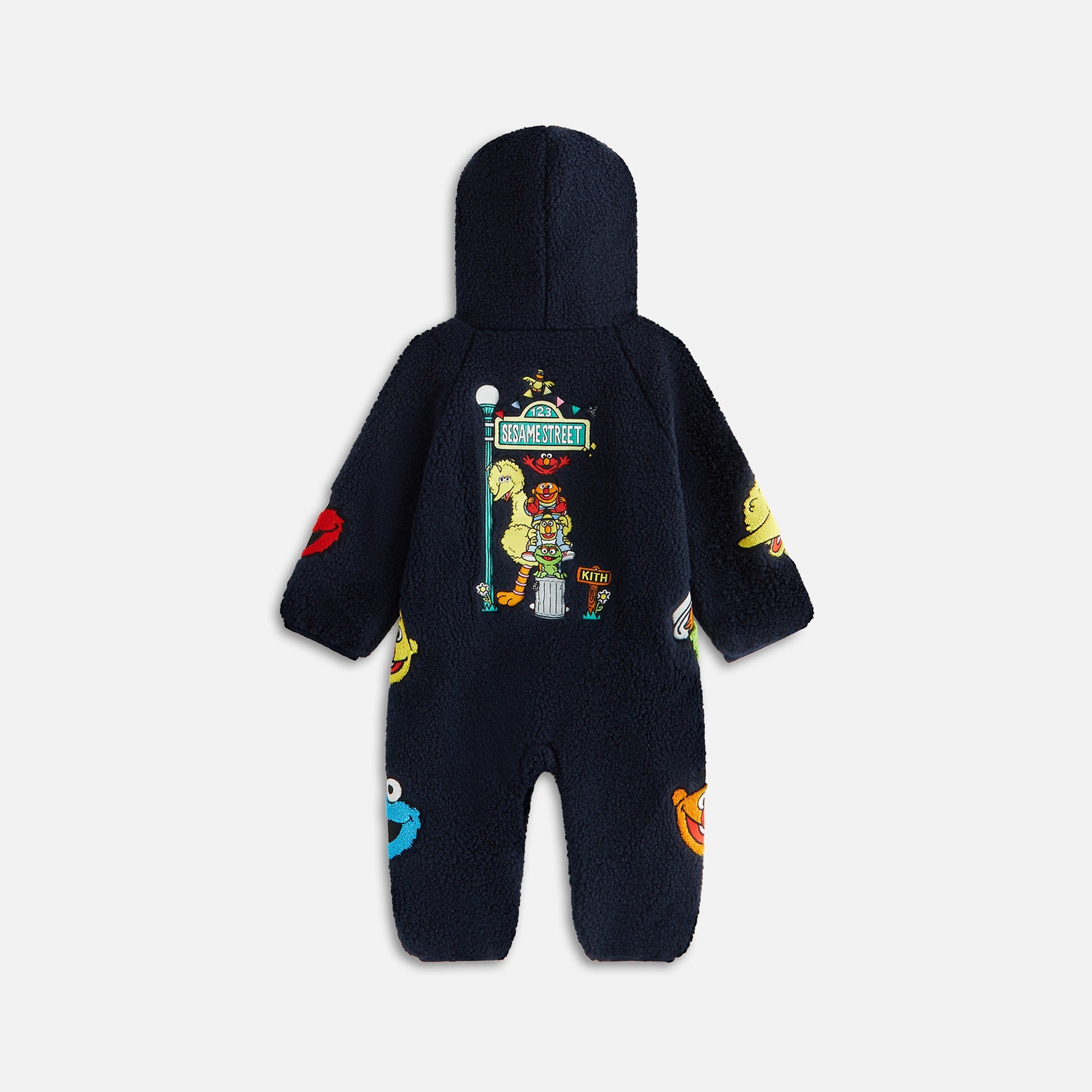 Kith Baby for Sesame Street Sherpa Coverall - Nocturnal