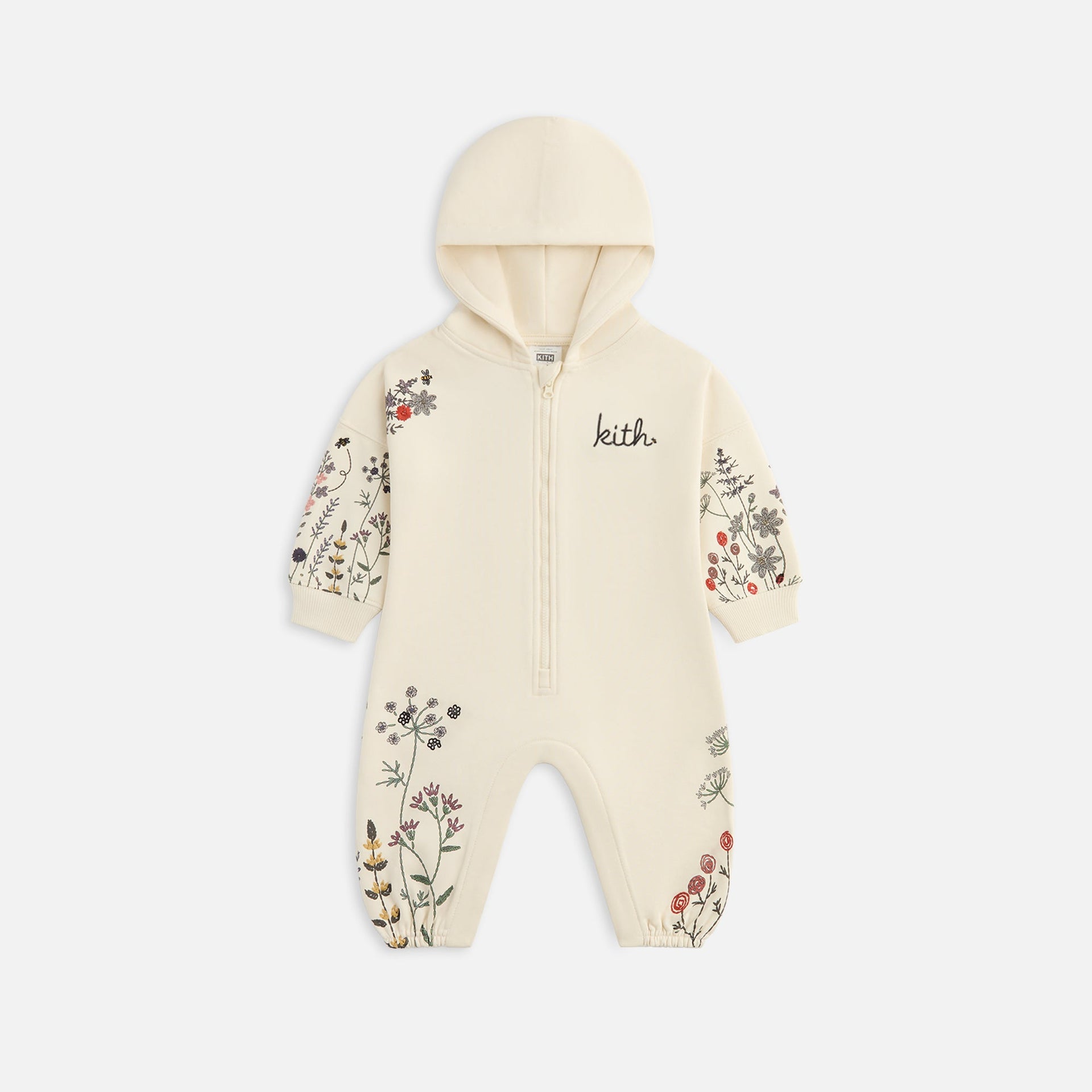 Kith Baby Floral Nelson Coverall - Sandrift