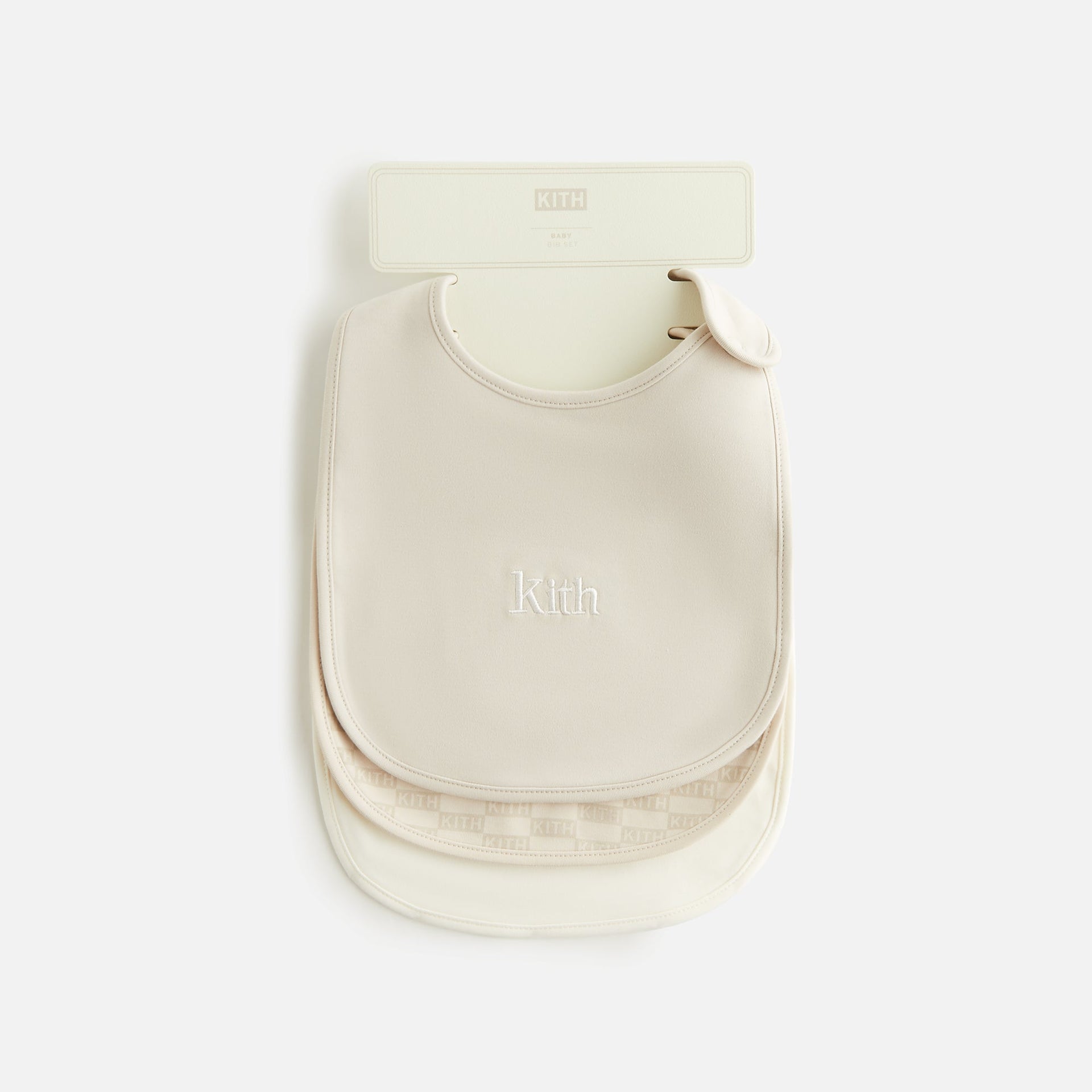 Kith Baby 3-Pack Bib Set - Silk