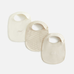 Kith Baby 3-Pack Bib Set - Silk