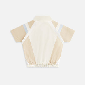 Kith Kids Micro Cord Linden Quarter Zip - Sandrift