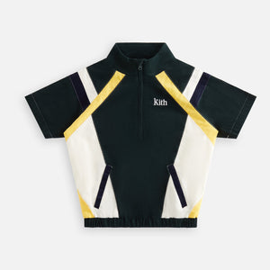 Kith Kids Micro Cord Linden Quarter Zip - Stadium