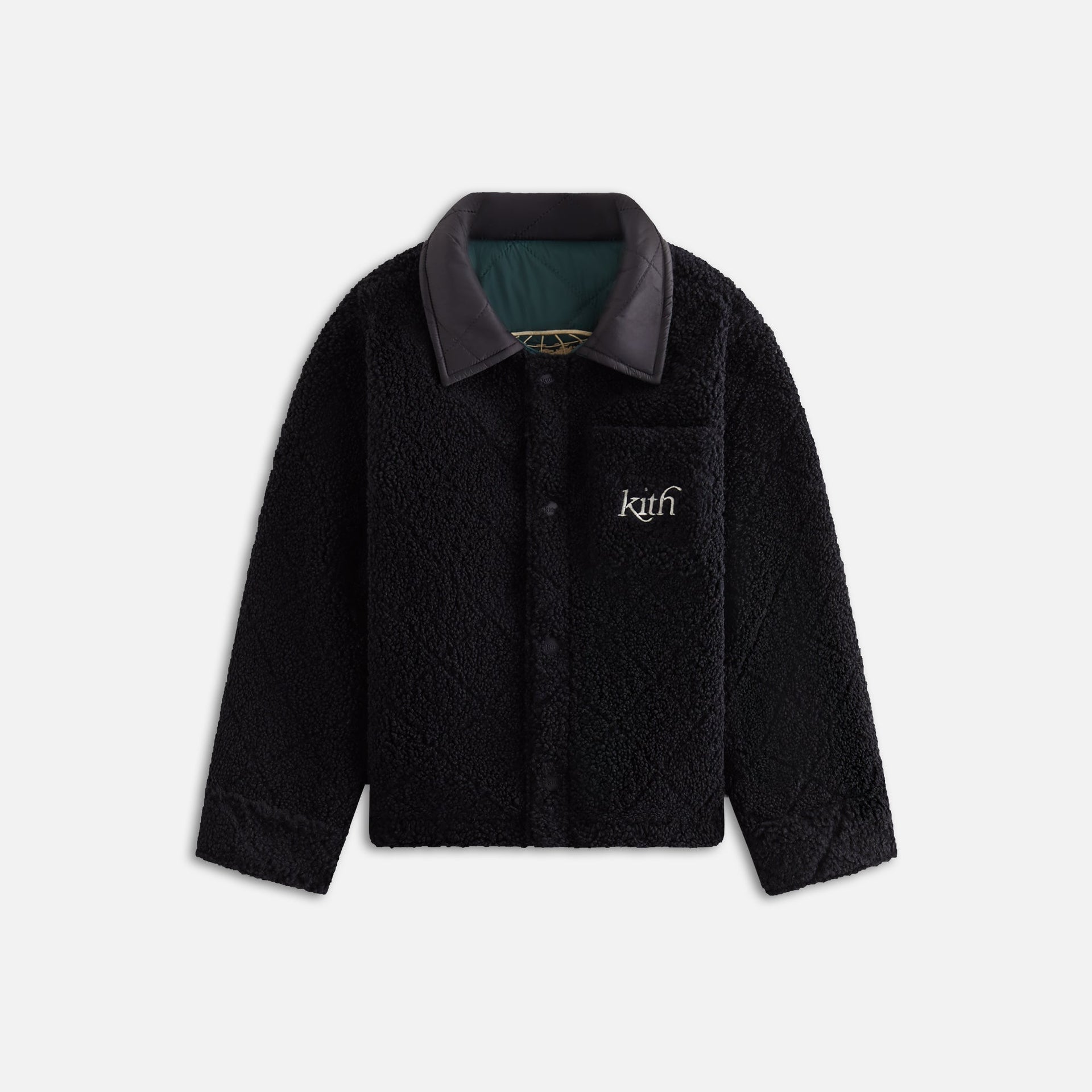 Kith Kids Reversible Ora Shacket - Black