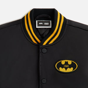 Batman | Kith Kids Satin Bomber Jacket - Black