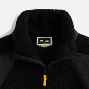 Batman | Kith Kids Quarter Zip Sherpa Jacket - Black PH