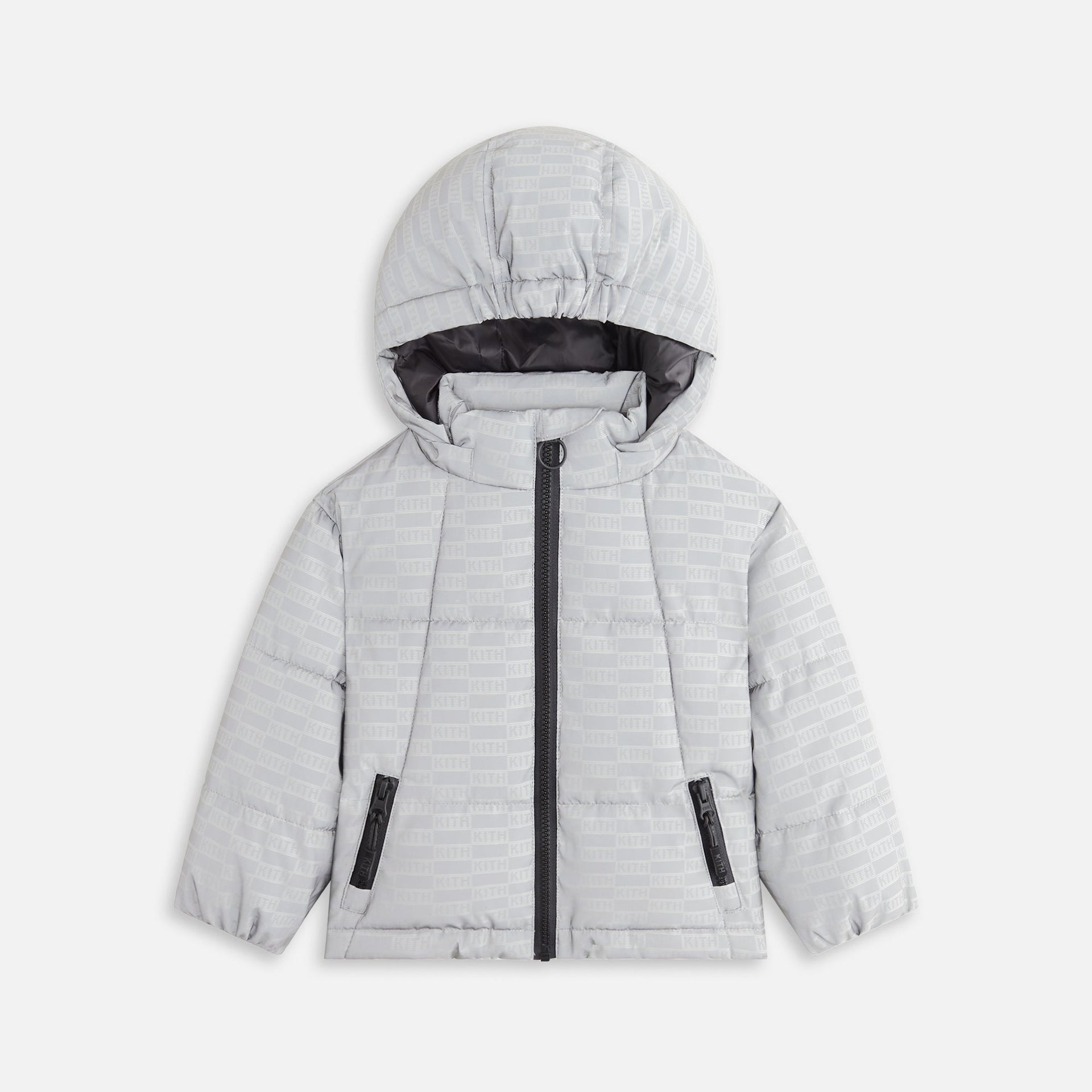 Kith Kids Reflective Midi Puffer - Astronaut