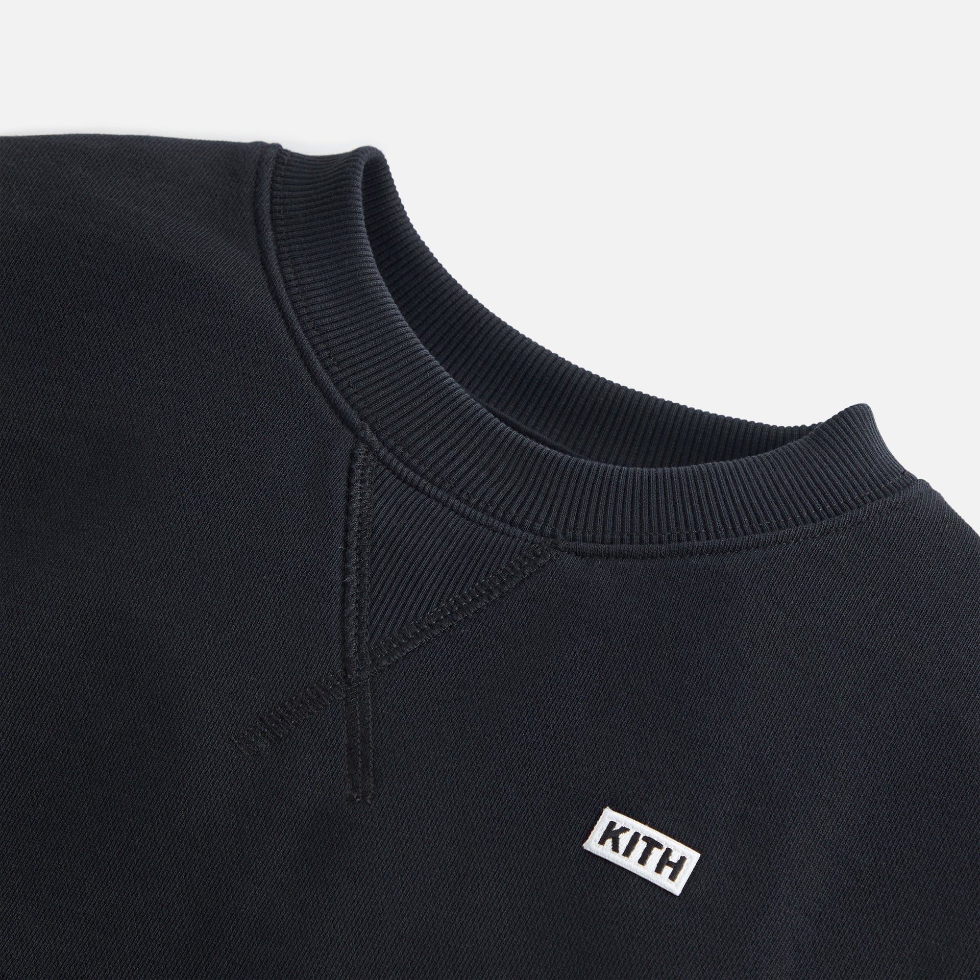 Kith Kids Long Sleeve Nelson Crewneck - Black