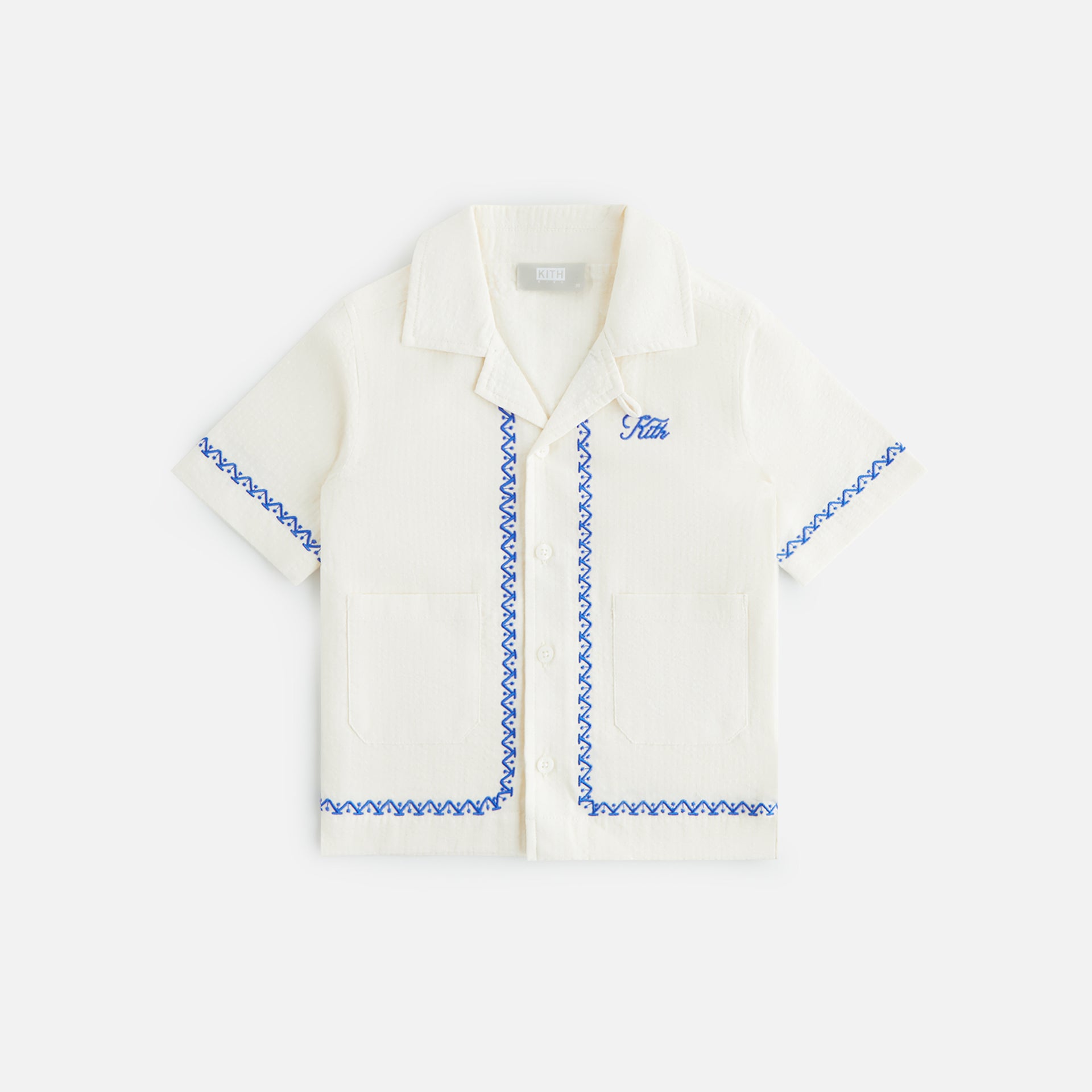 Kith Kids Embroidered Camp Shirt - Silk