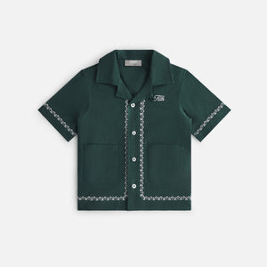 Kith Kids Embroidered Camp Shirt - Stadium