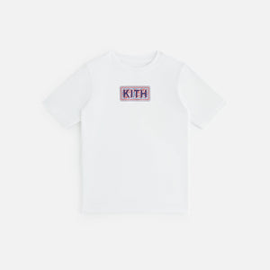 Kith Kids Needlepoint Tee -  White