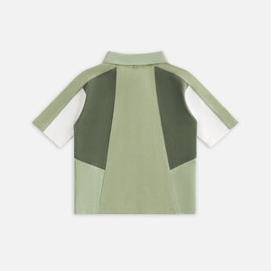 Kith Kids Panelled Graham Polo - Bay Breeze