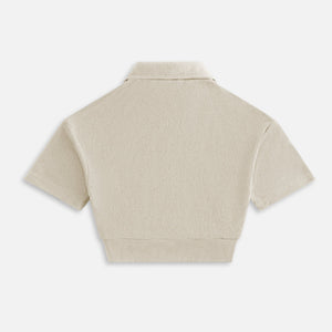 Kith Kids Oversized Terry Polo - Plaster