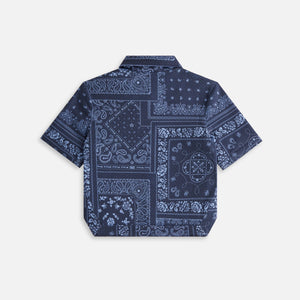 Kith Kids Paisley Woodpoint Shirt - Ink