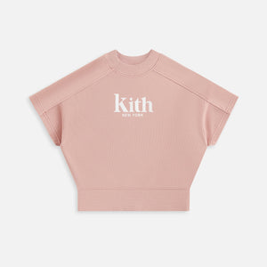 Kith Kids Nelson Short Sleeve Crew - Dusty Quartz