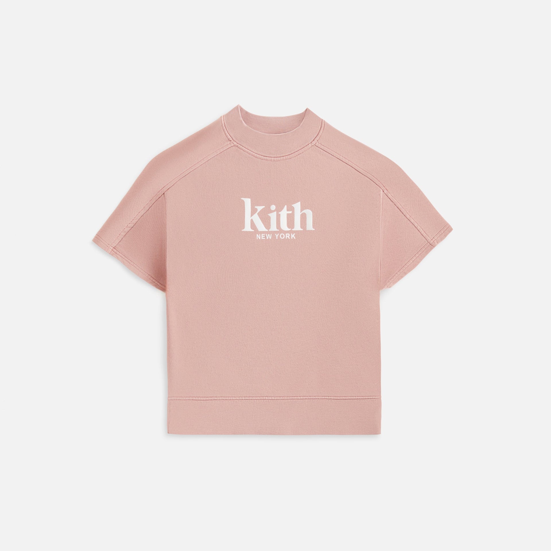 Kith Kids Nelson Short Sleeve Crew - Dusty Quartz