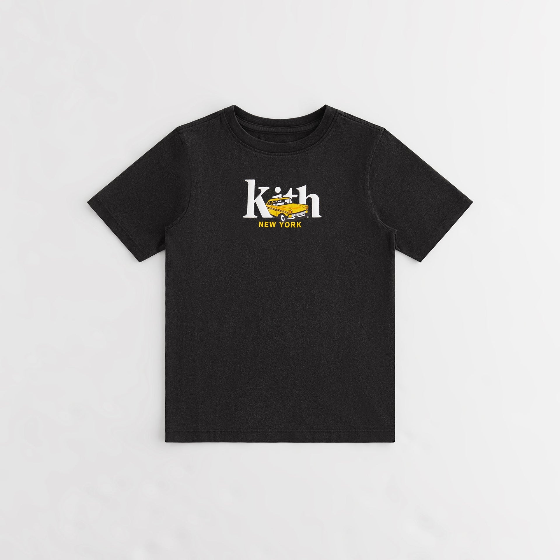 Kith Kids New York Taxi Vintage Tee - Black