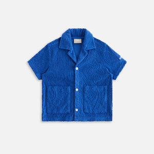 Kith Kids Paisley Terry Camp Shirt - Current