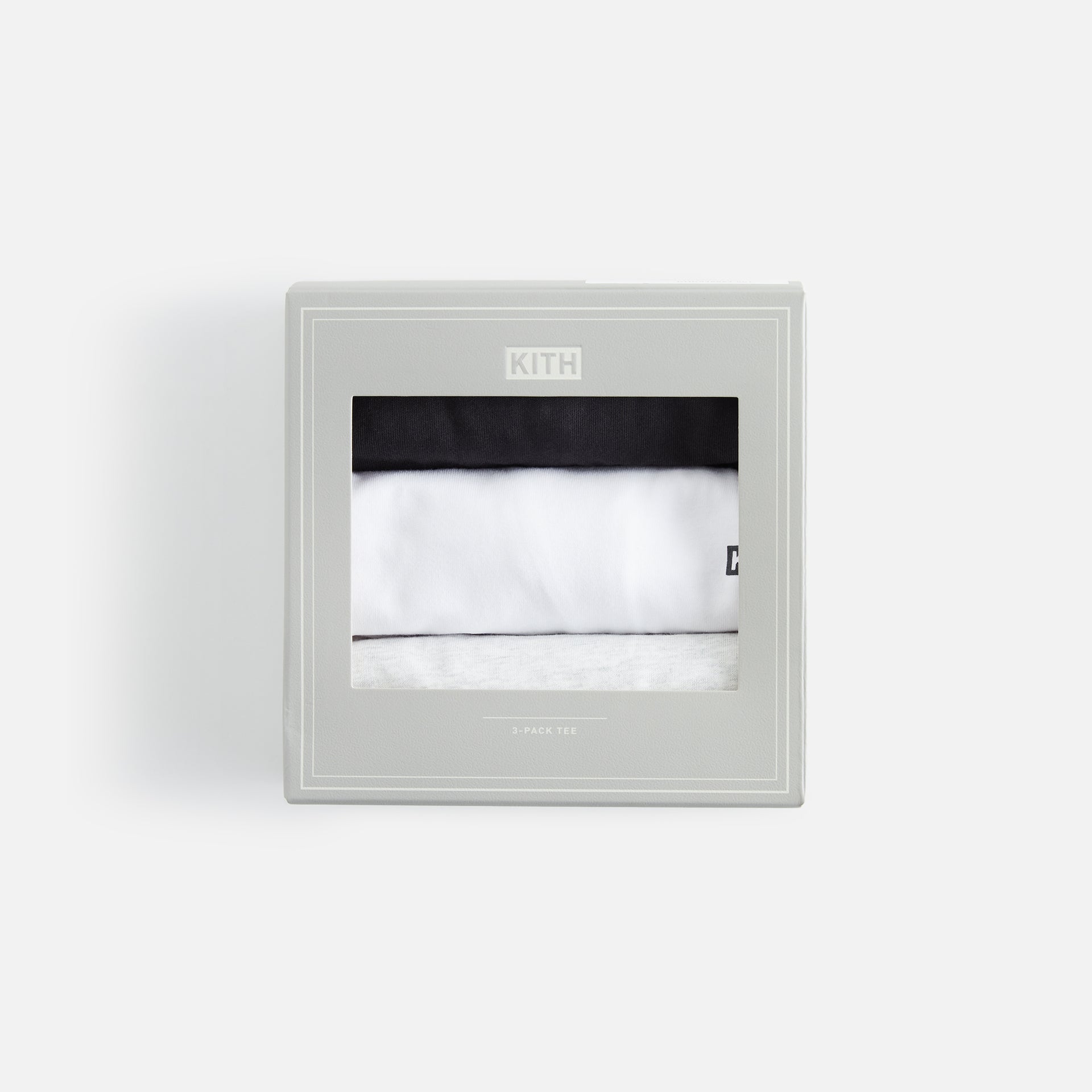 Kith Kids 3-Pack Core Tee - Black