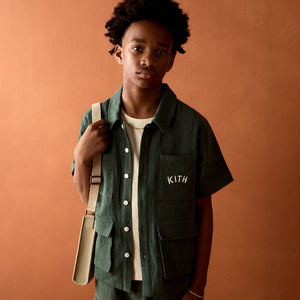 Kith Kids Belmont Utility Shirt - Flora