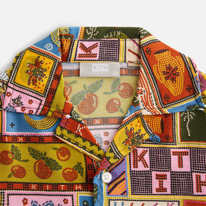 Kith Kids Tropical Tapestry Camp Shirt - Manuscript