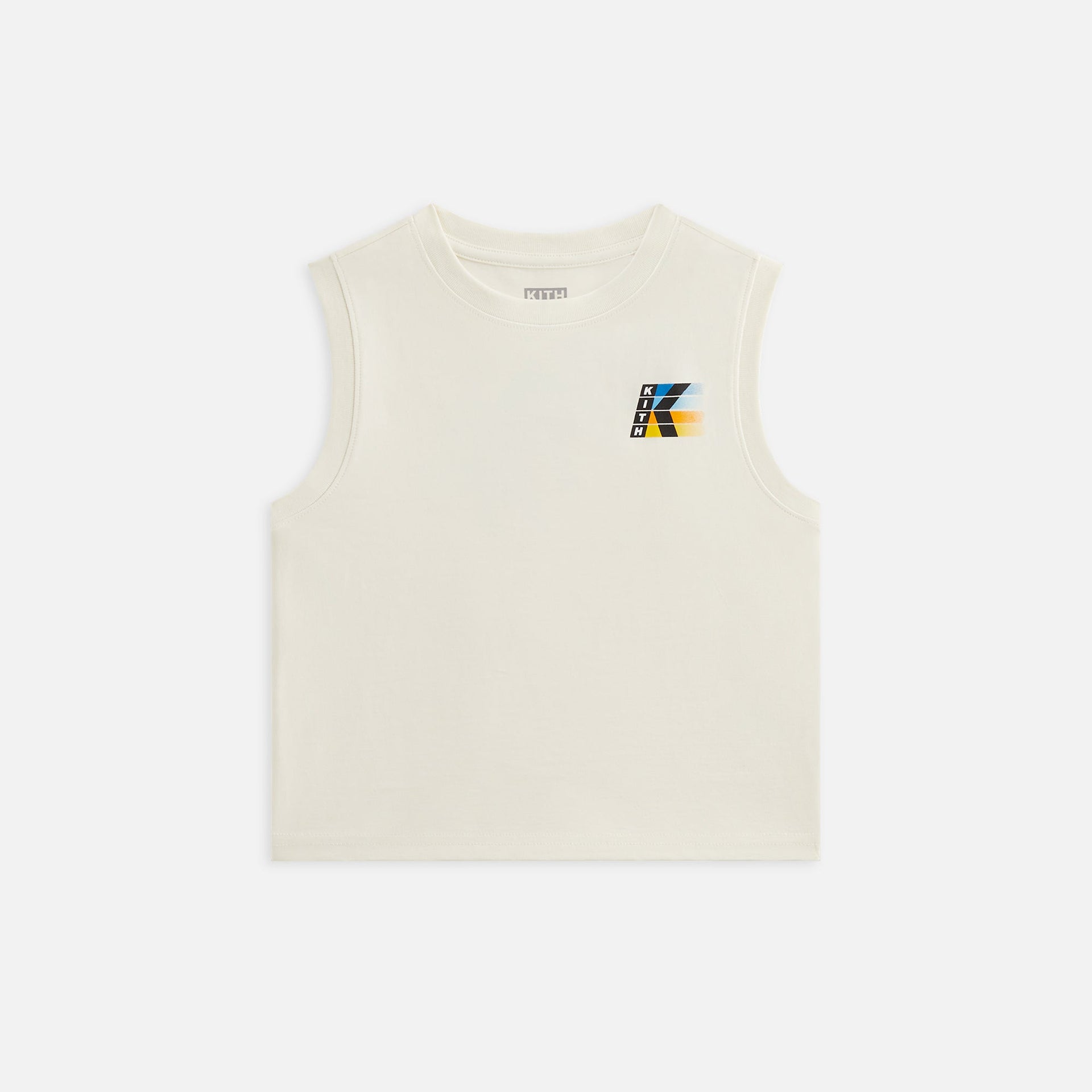 Kith Kids Refraction Graphic Tank Top - Sandrift