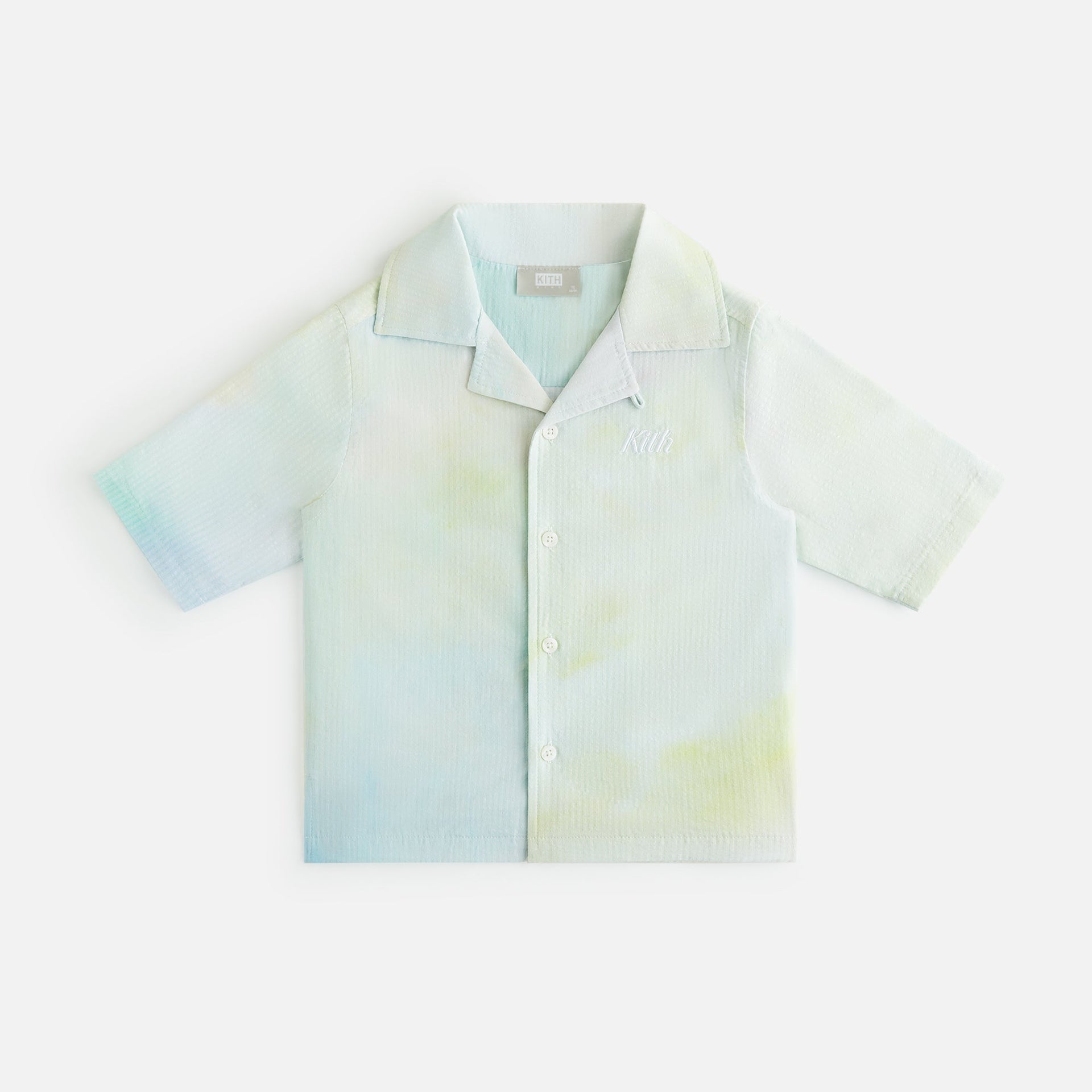 Kith Kids Tie Dye Camp Shirt - Spirited