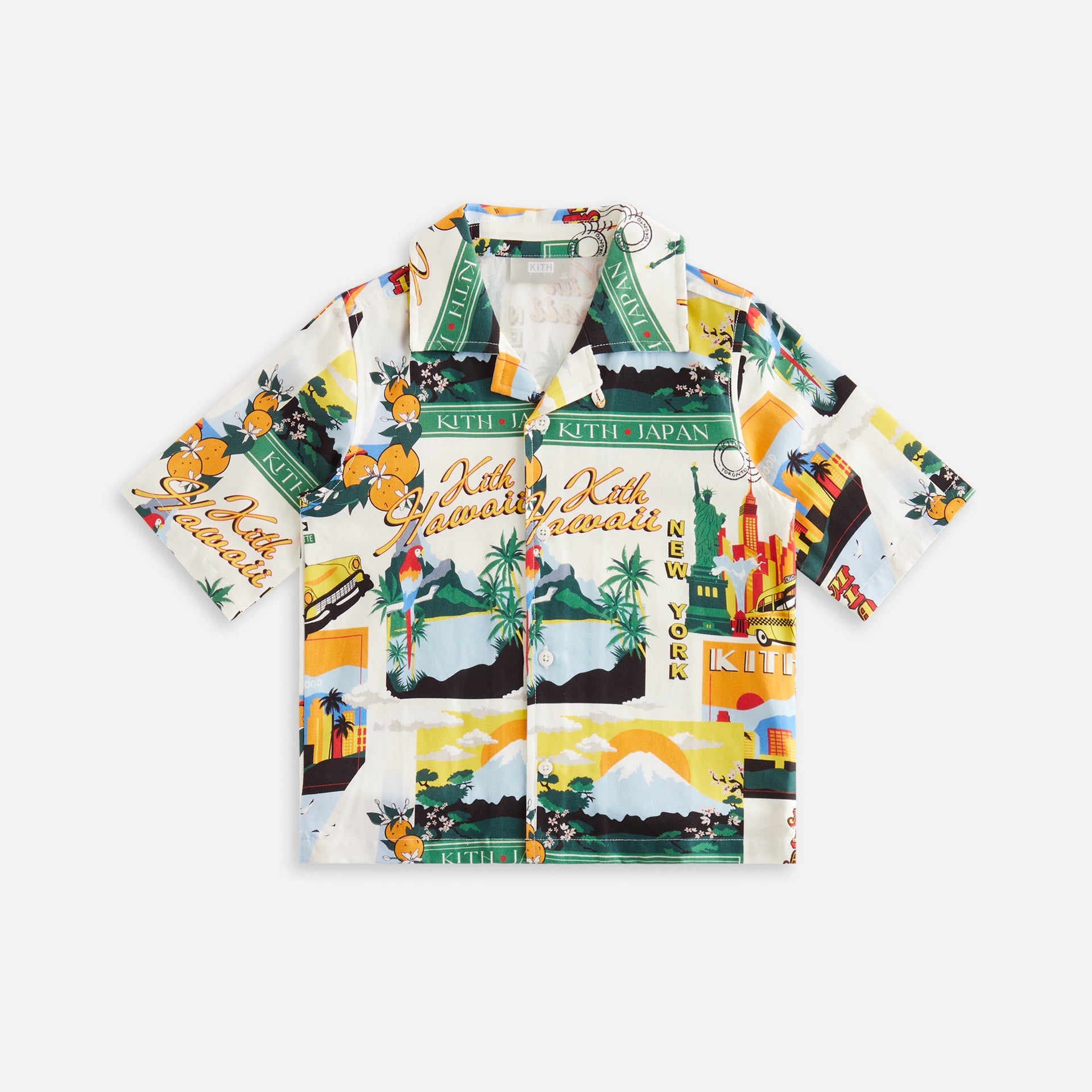 Kith Kids Souvenir Camp Shirt - Silk