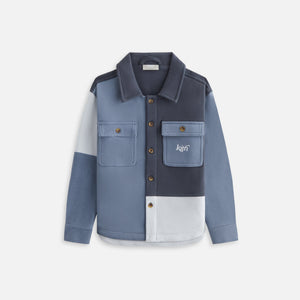 Kith Kids Color-Blocked Knit Apollo Shirt - Elevation