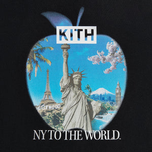 Kith Kids New York to the World Tee - Black