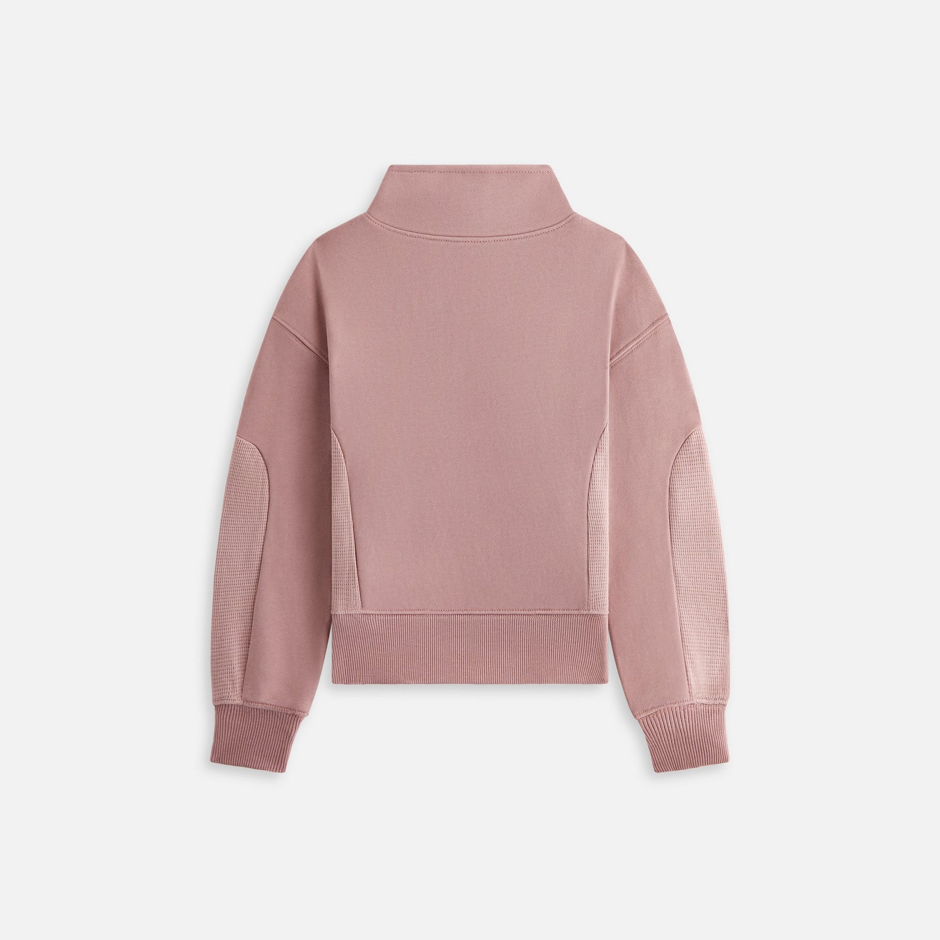 Kith Kids Velour Hunter Quarter Zip - Dusty Quartz