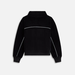 Kith Kids Velour Hunter Quarter Zip - Black