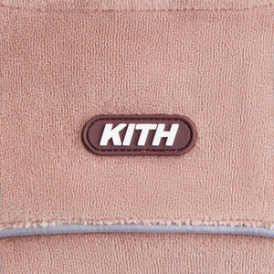 Kith Kids Velour Track Cropped Nelson Hoodie - Morganite