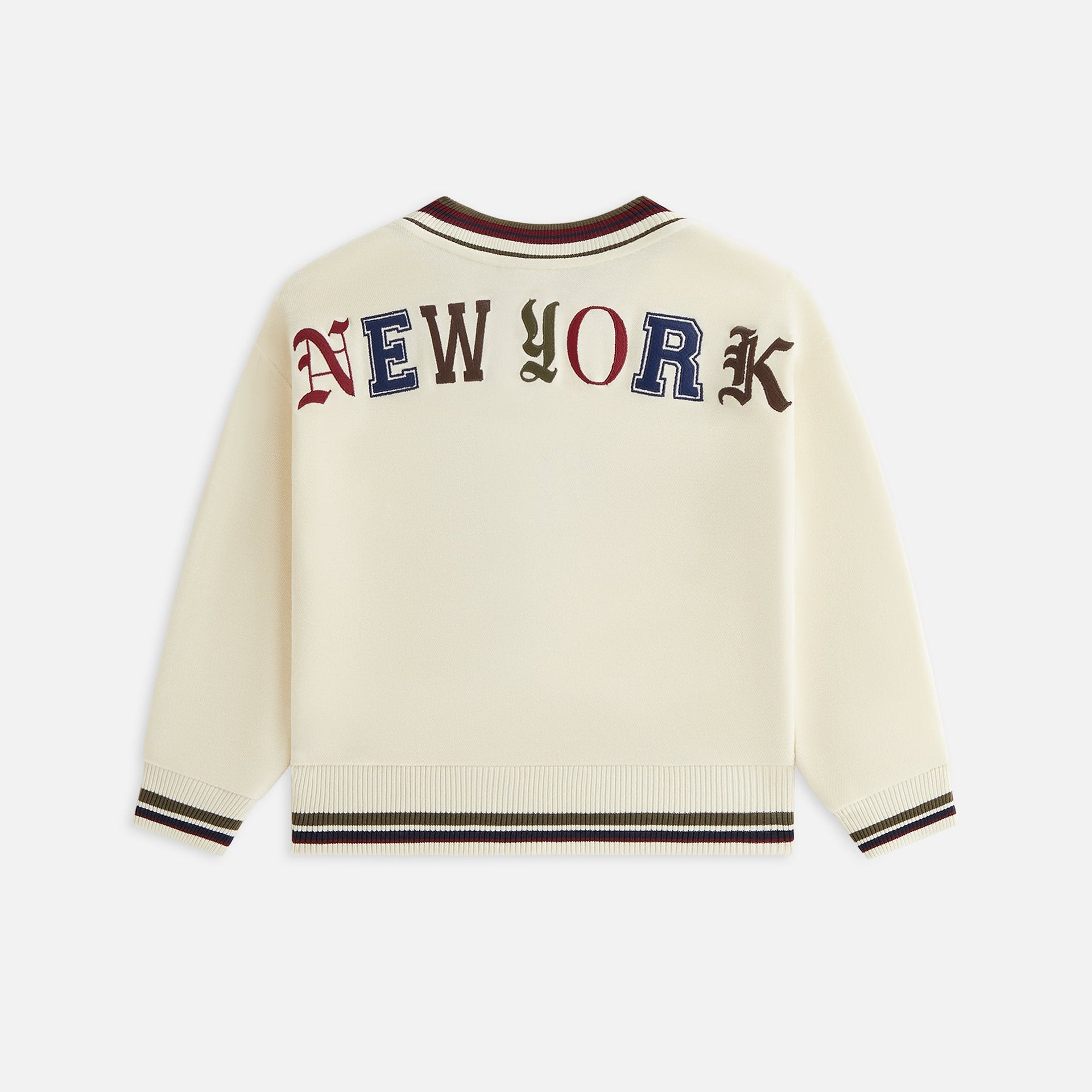 Kith Kids Kith Logo Nelson V-Neck - Waffle