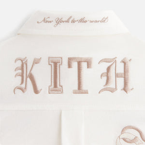 Kith Kids Varsity Cropped Apollo Shirt - Silk