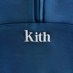 Kith Kids Blocked Satin Track Quarter Zip - Soul