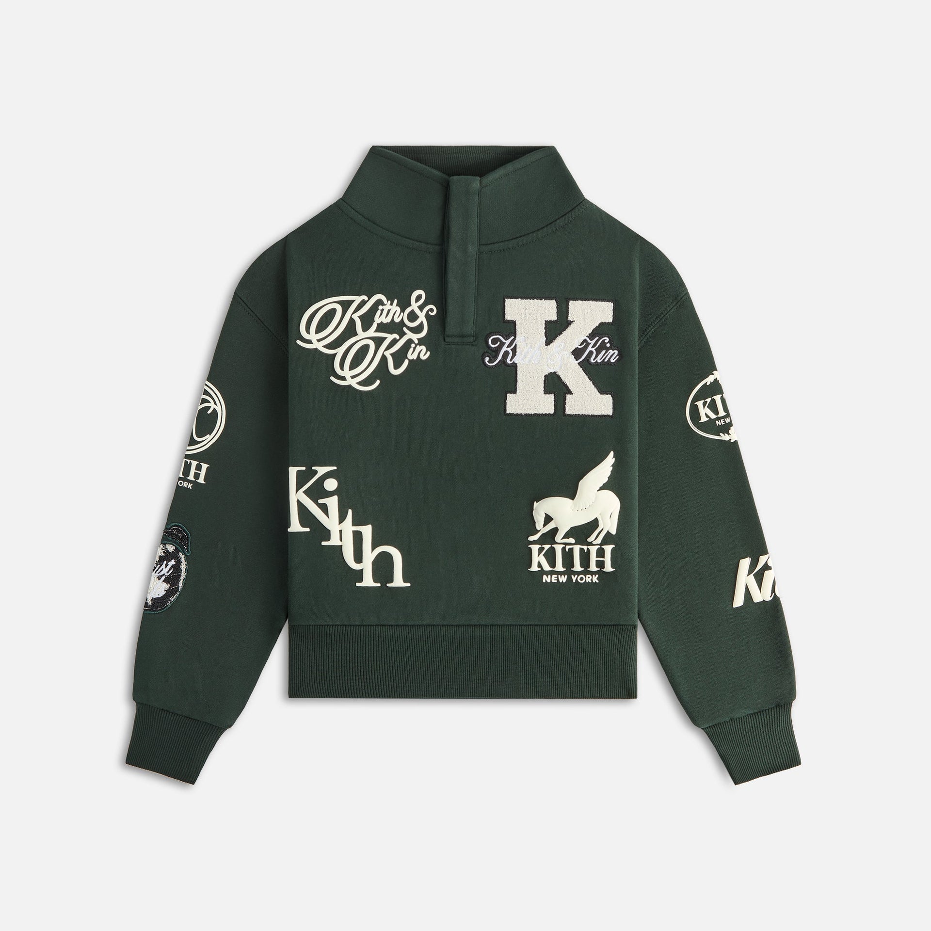 Kith Kids Logo Hunter Pullover - Stadium