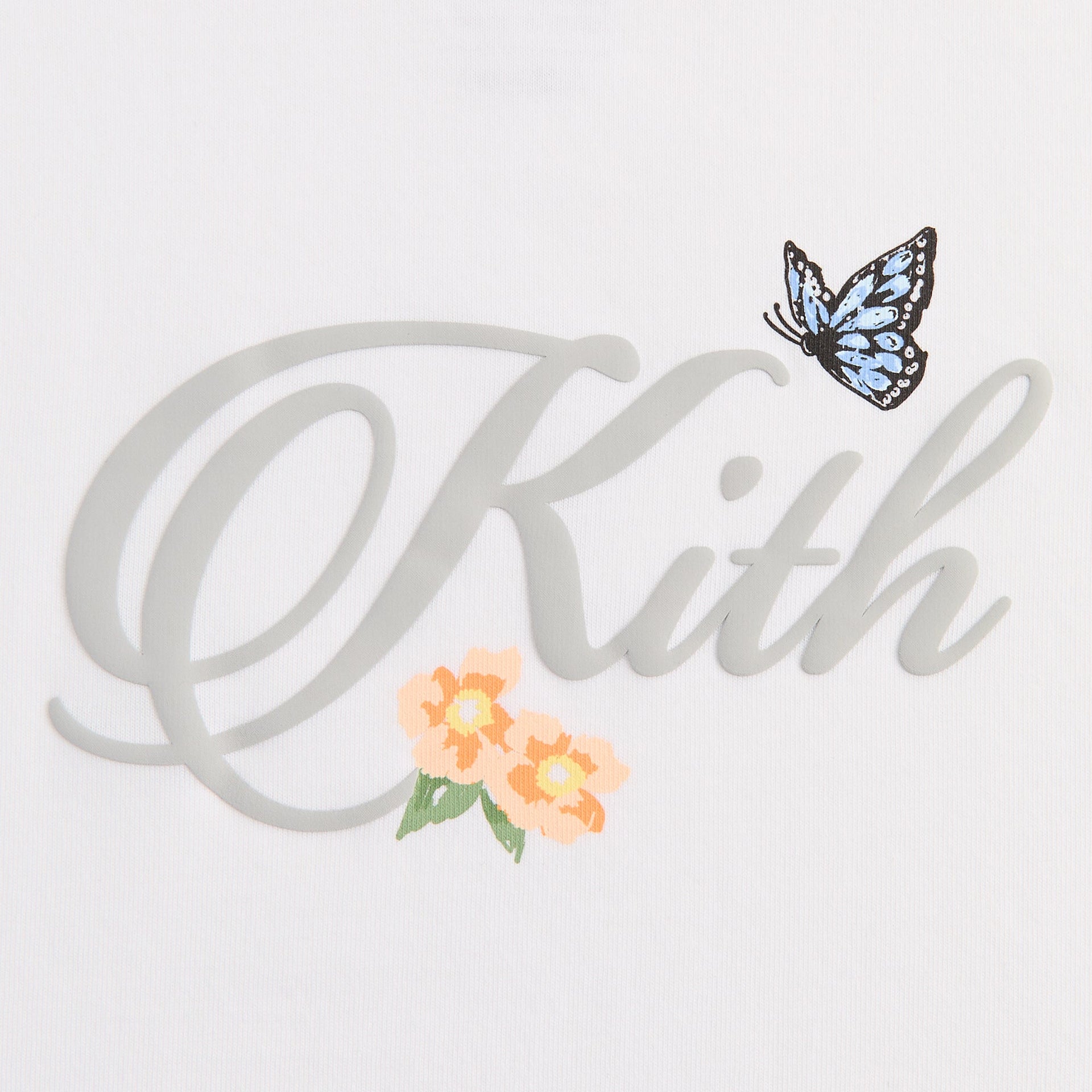 Kith Kids Script Leonard Tee - White